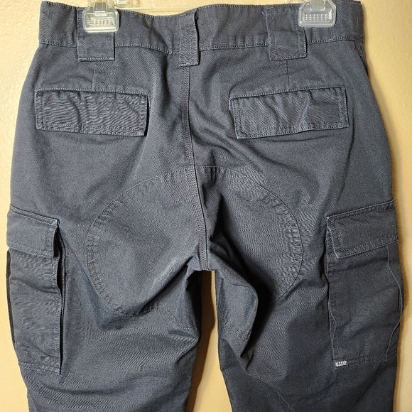 5.11 Tactical Womens TDU Dark Navy Cargo Ripstop Pants-Size 8 - Picture 9 of 11